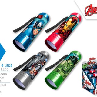 Linterna de aluminio. Vengadores