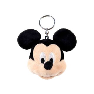 Llavero peluche cabeza Mickey Mouse. Disney