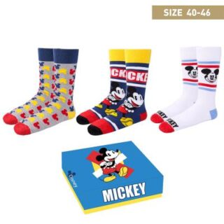 Pack 3 calcetines Mickey adulto