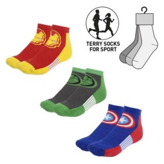 Pack 3 calcetines adulto Marvel