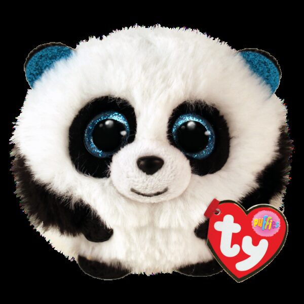 Peluche Ty Puffie Baboo Panda 10cm