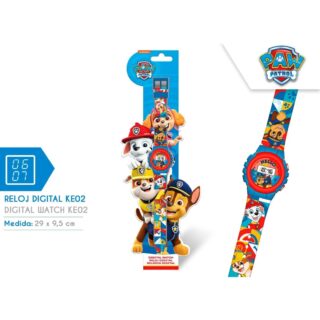 Reloj digital patrulla canina ke02