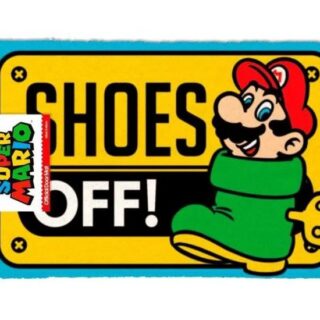Felpudo Super Mario Shoes Off