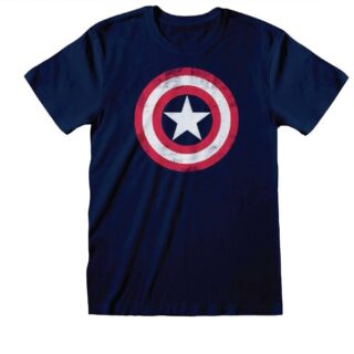 Camiseta adulto escudo Capitan America