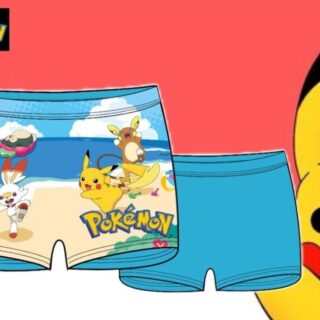 Bañador infantil Pokemon tipo boxer.