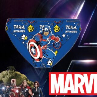Bañador slip infantil Capitan America.