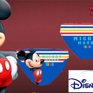 Bañador infantil Mickey tipo slip.