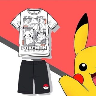 Pijama corto infantil Pokemon.
