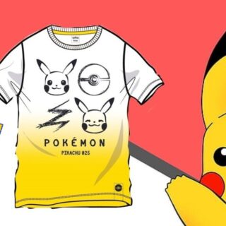 Camiseta Pikáchu M/C.