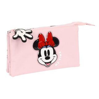 Estuche triple Minnie Mouse  Me Time
