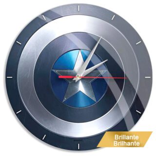 Reloj de pared Capitan America