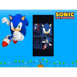 Toalla de playa Sonic algodón