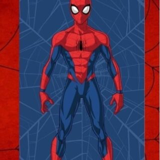 Toalla de playa Spiderman algodón