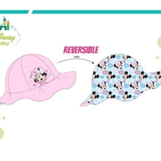 Gorro pesquero reversible Minnie para Bebés
