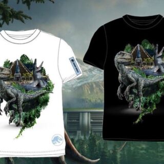 Camiseta infantil M/C Jurassic world