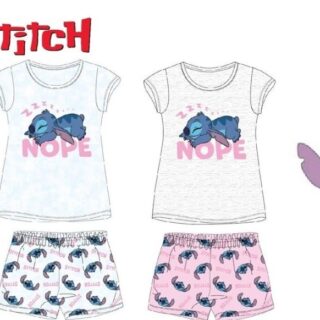 Pijama infantil corto de Stitch.