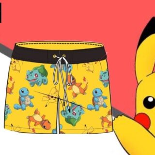 Bermuda de baño Pokemon surfero