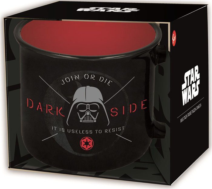 Taza cerámica Star Wars para desayuno 400ml.