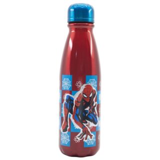Botella aluminio infantil 600 ml Spiderman