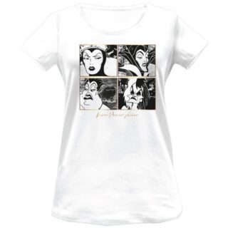 Camiseta Villanas Disney M/C adulto