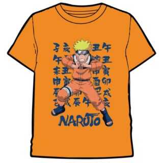 Camiseta infantil Naruto Shippuden m/c