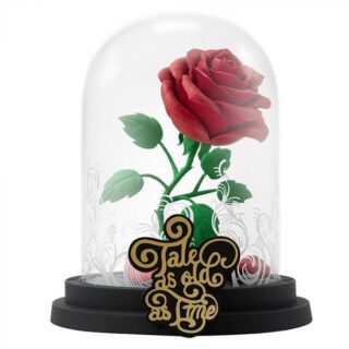 Figura Rosa Encantada La Bella y La Bestia