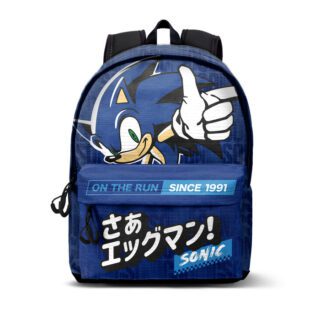 Mochila Sonic con bolsillo On The Run