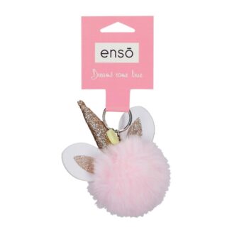 Llavero pompon Unicornio Enso