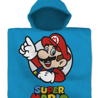Poncho de algodón Super Mario