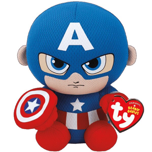 Peluche Ty Capitan America 15cm