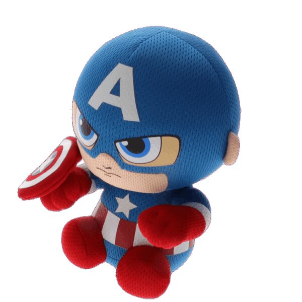 Peluche Ty Capitan America 15cm - Imagen 2