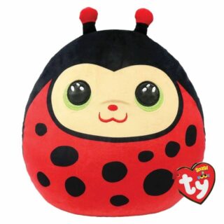 Peluche Ty Squishy Izzy Lady Bug 25cm
