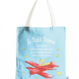 Bolsa de tela El Principito avión