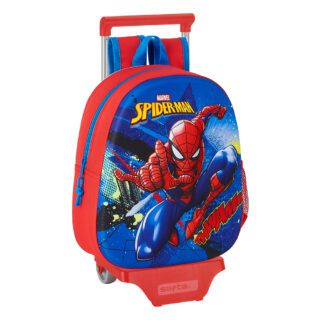 Mochila 3D Spiderman con carro 705