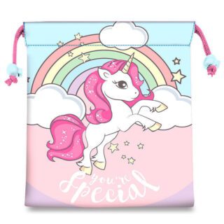 Bolsa de merienda Unicornio 22cm