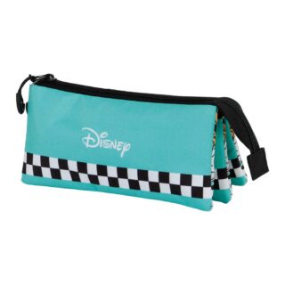 Estuche triple Mickey Mouse azul Fan 2.0