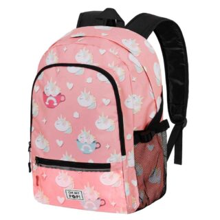 Mochila Oh My Pop! 44cm Cupnicorn rosa