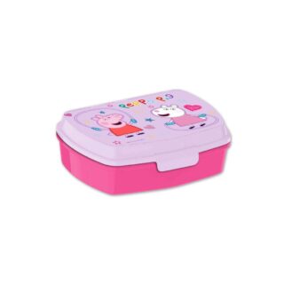 Sandwichera rectangular peppa pig