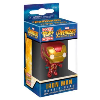 Llavero Pocket Pop Iron Man Marvel