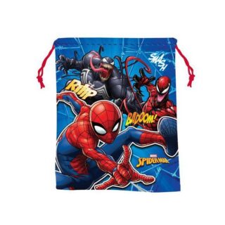 Saco de merienda Spiderman 27x22cm