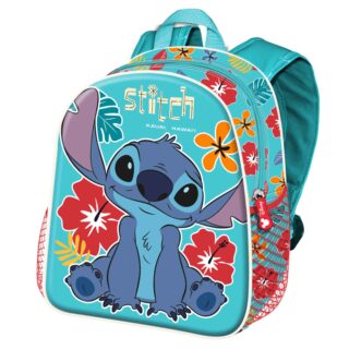 Mochila Stitch Tropic azul basic