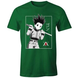Camiseta Hunter X Hunter adulto verde