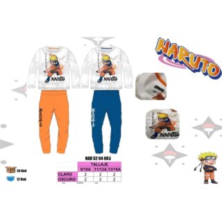 Pijama infantil algodón Naruto