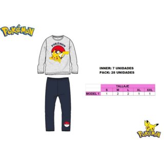 Pijama Pokemon adulto M/L
