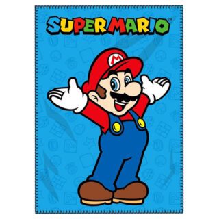 Manta polar Super Mario Bros azul