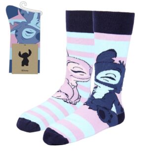 Calcetines adulto Stitch y Angel