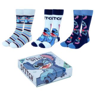 Set 3 calcetines Stitch adulto
