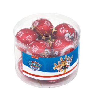 Pack 10 bolas Patrulla Canina árbol Navidad