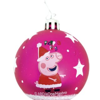 Pack 10 bolas árbol Navidad Peppa Pig