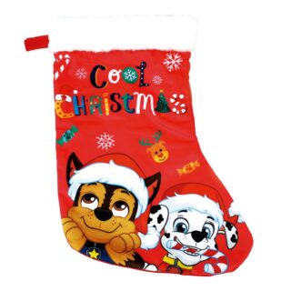 Calcetín Navidad Papa Noel Patrula Canina